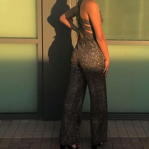 Glitter Jumpsuit Size S